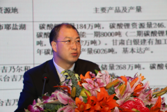 中國有色金屬張江峰:中國鋰資源發展情況分析