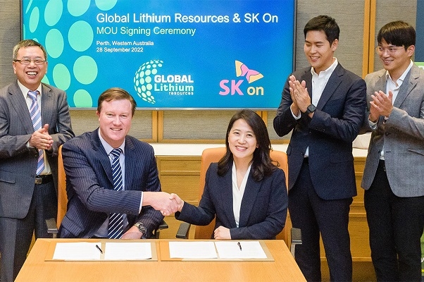 動力電池廠商SK On牽手澳大利亞鋰資源公司 穩定鋰供應