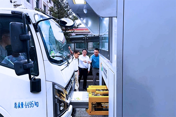 正式商業(yè)化落地!聯合新能源首座smart換電站落戶湖南長沙