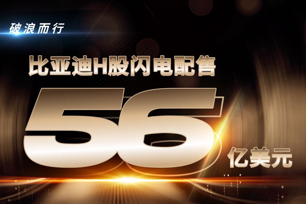 近408億！比亞迪刷新融資紀錄