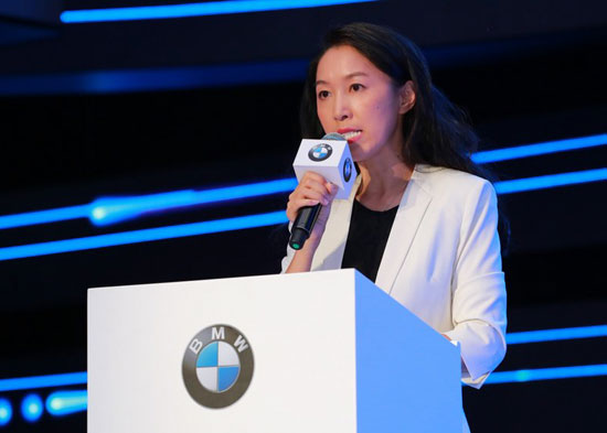 寶馬集團大中華區企業和政府事務副總裁吳燕彥女士致辭