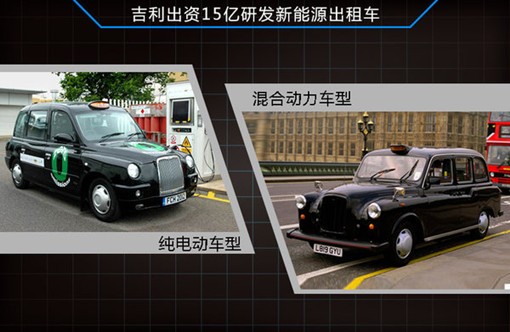 吉利電動出租車