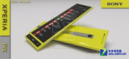 索尼WP概念機Xperia Pix