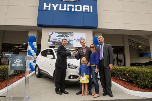 現代氫燃料電池車在美上市 加氣10分鐘