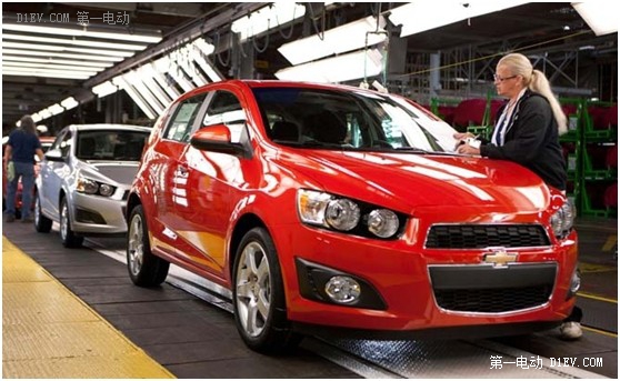 通用稱將推出雪佛蘭Sonic電動車 續(xù)航里程將達320公里