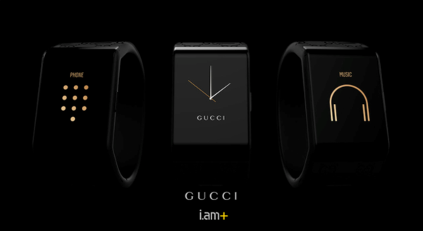 GUCCI推出奢華智能手環 能接打電話收發短信