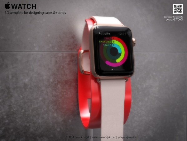 知名設計師Martin Hajek帶來Apple Watch概念充電支架 知名設計師Martin Hajek帶來Apple Watch概念充電支架