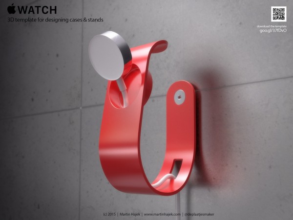 知名設計師Martin Hajek帶來Apple Watch概念充電支架 知名設計師Martin Hajek帶來Apple Watch概念充電支架