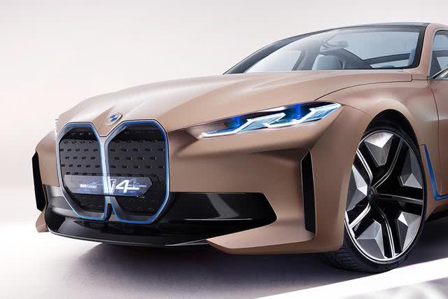 2021年量產/續航600km 寶馬i4純電動概念車首發 2021年量產/續航600km 寶馬i4純電動概念車首發