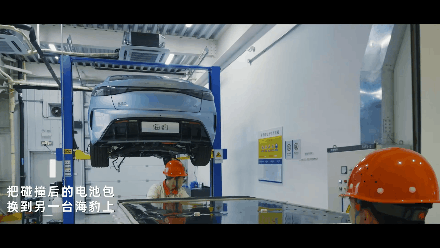 比亞迪海豹雙面側柱碰后電池上電成功 比亞迪海豹雙面側柱碰后電池上電成功