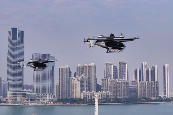 “空中的士”來了!首飛成功!深圳至珠海僅需20分鐘!