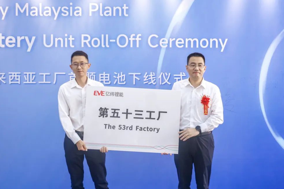 年產6.8億只圓柱電池！億緯鋰能首個海外工廠投運