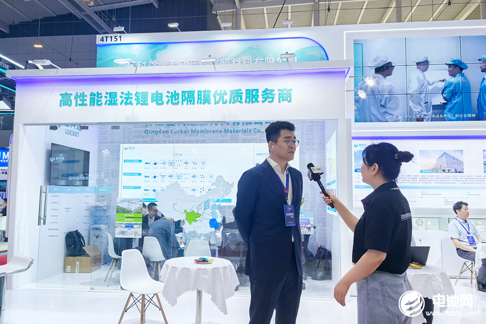  青島藍(lán)科途膜材料有限公司執(zhí)行董事楊波