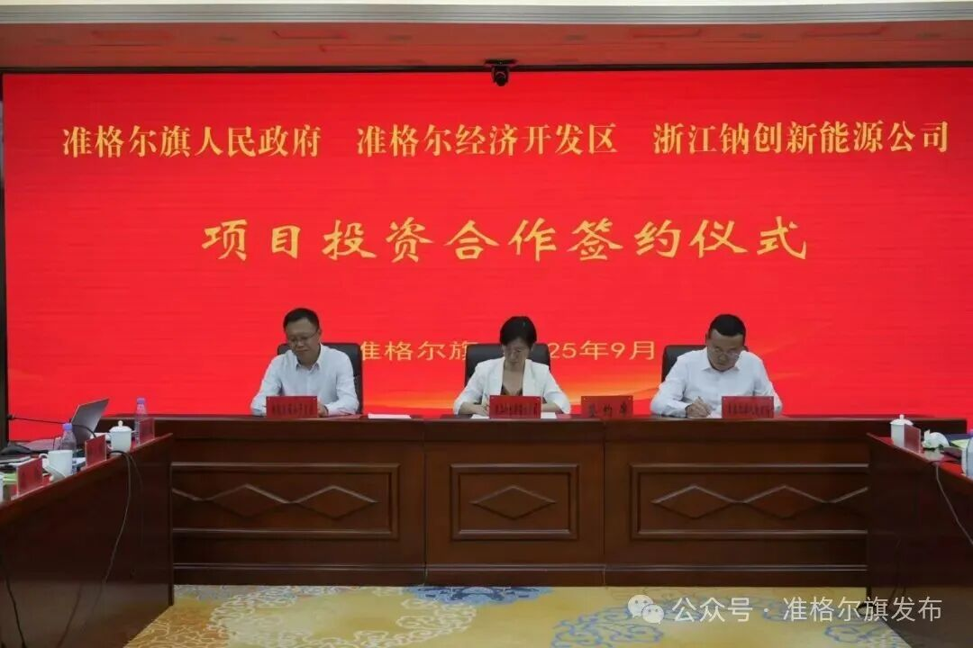 總投資11億元！一鈉電項目落地內蒙古