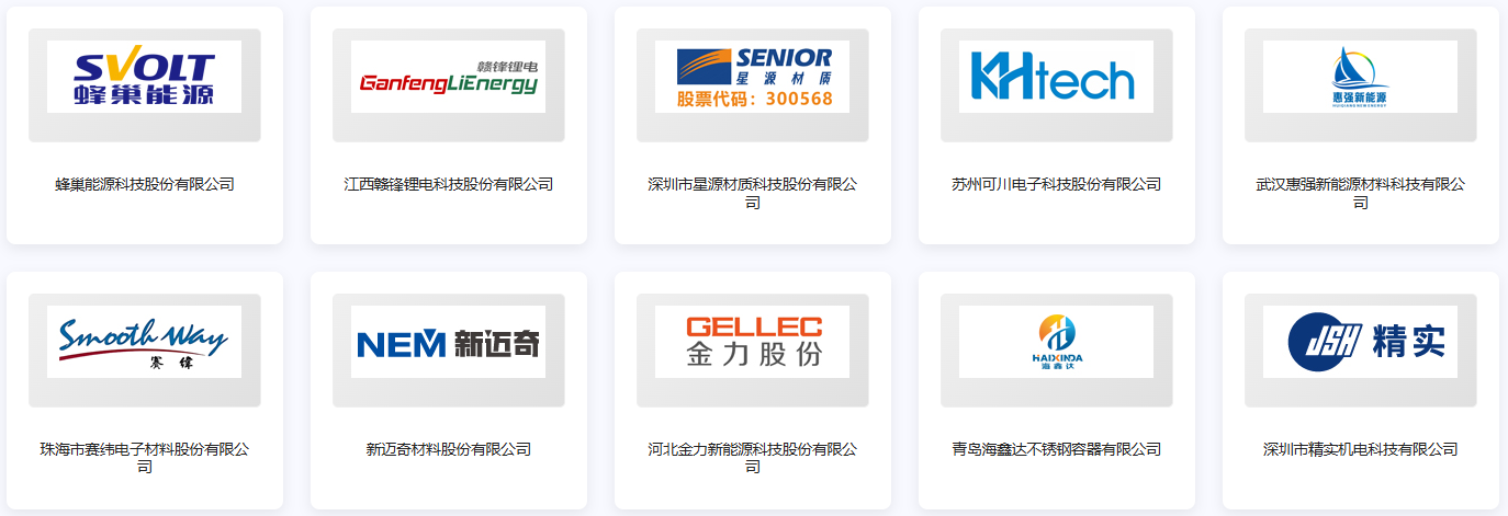 第15屆（2025年）中國電池新能源行業(yè)優(yōu)秀供應(yīng)商