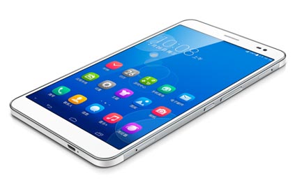 華為發布全球首款八核4G榮耀 手機單挑“小米”