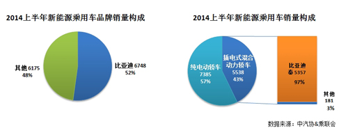 新能源汽車發展元年 中國新能源車市半年總結