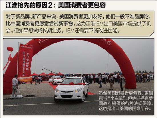 不如比亞迪秦 江淮電動車憑啥先出口美國 不如比亞迪秦 江淮電動車憑啥先出口美國