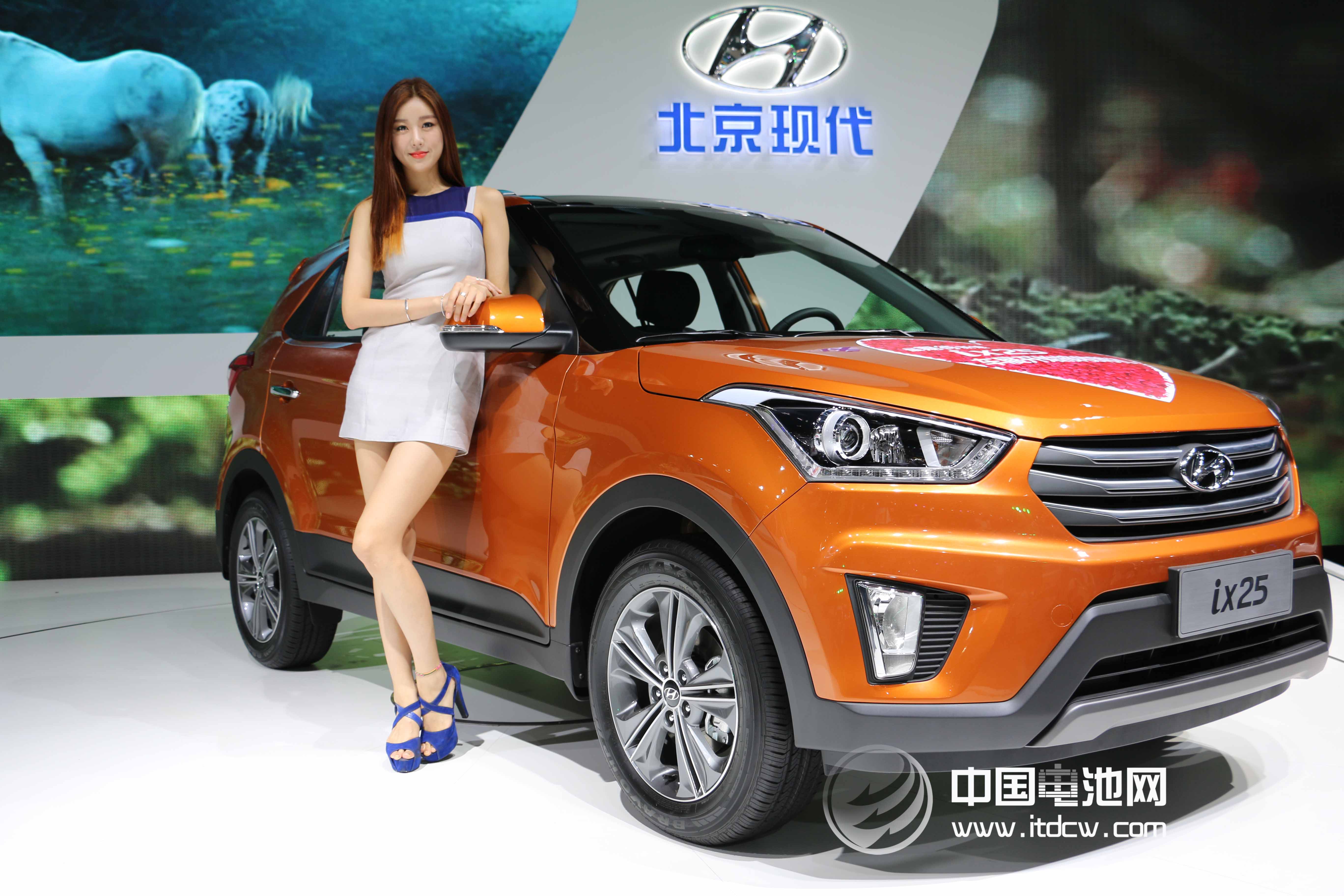 北京現代汽車 展位