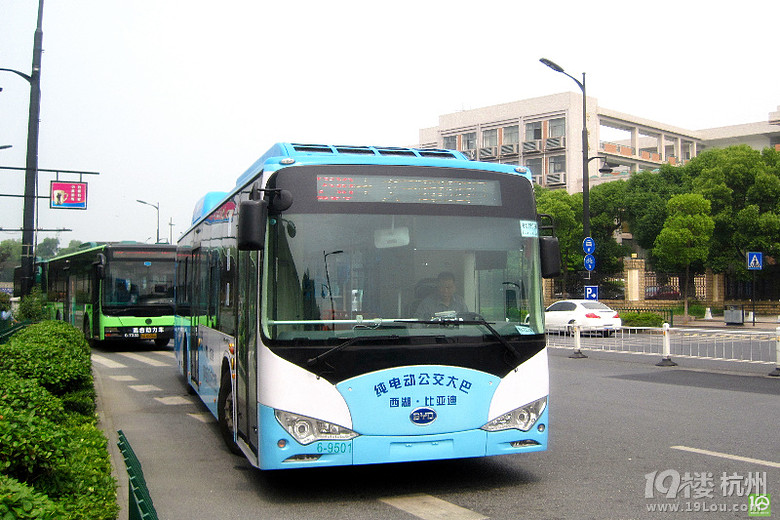 西湖·比亞迪純電動公交大巴 西湖·比亞迪純電動公交大巴