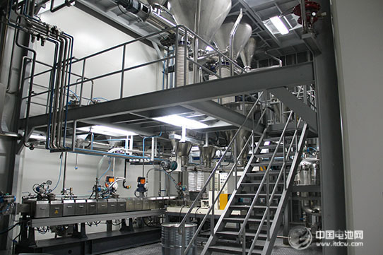 金銀河智能首創(chuàng)鋰電正負極漿料生產線在南都電源投產