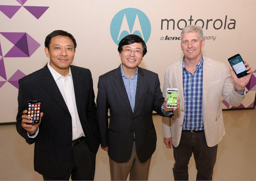 聯想完成收購摩托羅拉 楊元慶向三星蘋果下戰書