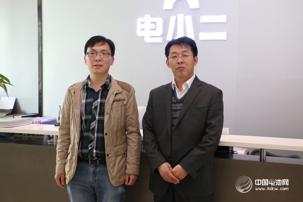 中國(guó)電池網(wǎng)于清教一行調(diào)研考察電小二移動(dòng)電源
