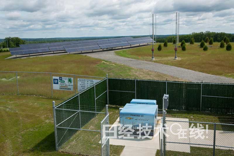 GM將“沃藍(lán)達(dá)”的舊電池作為固定式電池梯次再利用