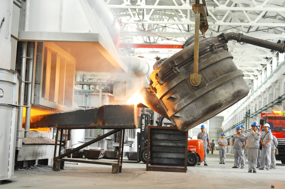 工信部:1-5月全國電解鋁產量1282萬噸 增長10.2% 工信部:1-5月全國電解鋁產量1282萬噸 增長10.2%