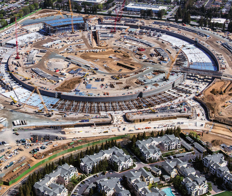 蘋果新總部建得怎么樣了？《財富》記者隨庫克去轉(zhuǎn)了一圈