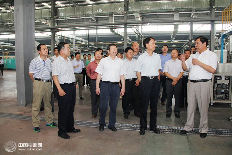 工信部原材料工業(yè)司司長周長益一行調研河北銀隆