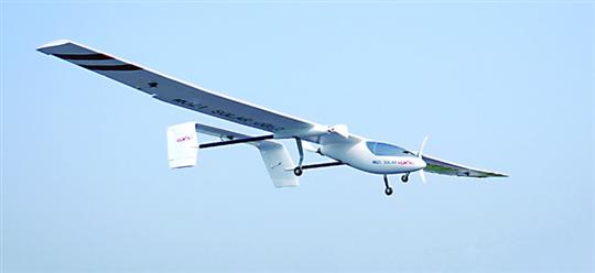 小比例“墨子號”在滬驗證試飛中。 小比例“墨子號”在滬驗證試飛中。