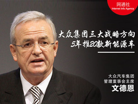 大眾汽車集團管理董事會主席文德恩 大眾汽車集團管理董事會主席文德恩