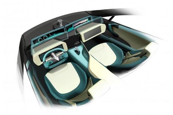 瑞士無(wú)人駕駛概念車(chē)曝光 配無(wú)人機(jī)小跟班