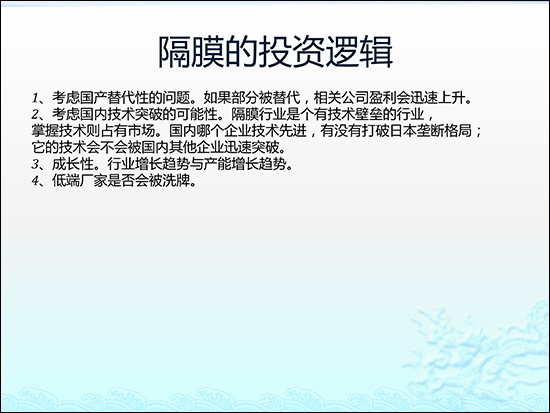 圖解鋰電池隔膜行業現狀及市場投資前景
