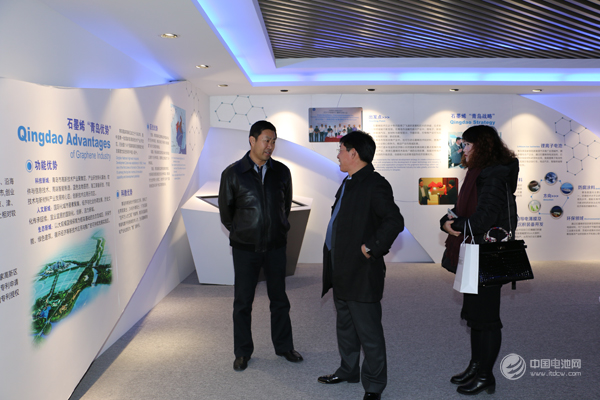 鋰電新能源產業鏈調研團拜訪石墨烯創新產業園