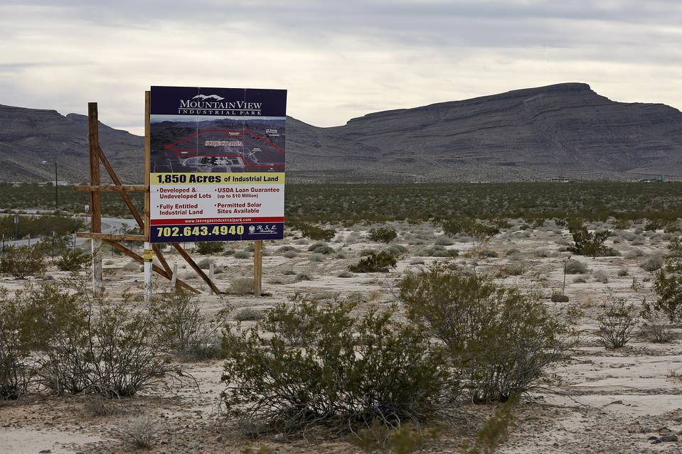 Faraday計劃在此地附近建造生產工廠 Faraday計劃在此地附近建造生產工廠