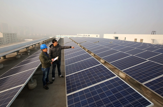 合肥新周谷堆市場建光伏發電站 分布在32個屋頂