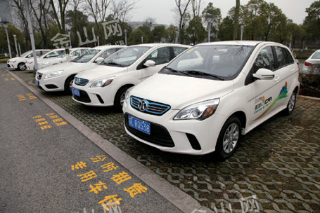 江蘇鎮江新能源汽車分時租賃項目正式啟動運營