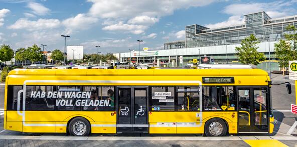 德國柏林市204路無線充電巴士 德國柏林市204路無線充電巴士