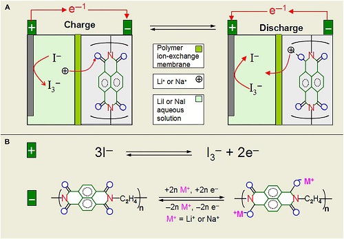 圖1.基于液態(tài)正極和固態(tài)負(fù)極的水系鋰離子/鈉離子電池 圖1.基于液態(tài)正極和固態(tài)負(fù)極的水系鋰離子/鈉離子電池