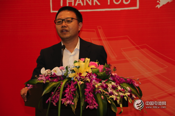 貝特瑞董事長(zhǎng)賀雪琴致辭