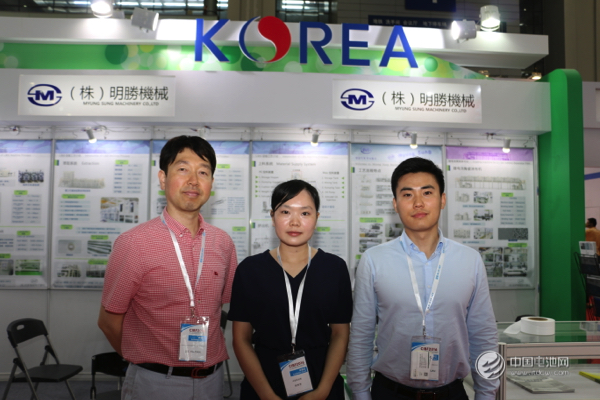 韓國明勝機械亮相CIBF2016 十余年濕法隔膜生產線制造經驗 韓國明勝機械亮相CIBF2016 十余年濕法隔膜生產線制造經驗