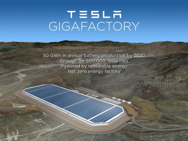 特斯拉Gigafactory電池工廠7月29日舉行開業典禮