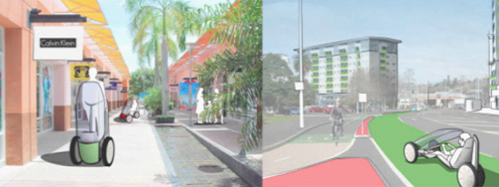 韓國正在開發(fā)可折疊電動汽車 支持站著駕駛 韓國正在開發(fā)可折疊電動汽車 支持站著駕駛