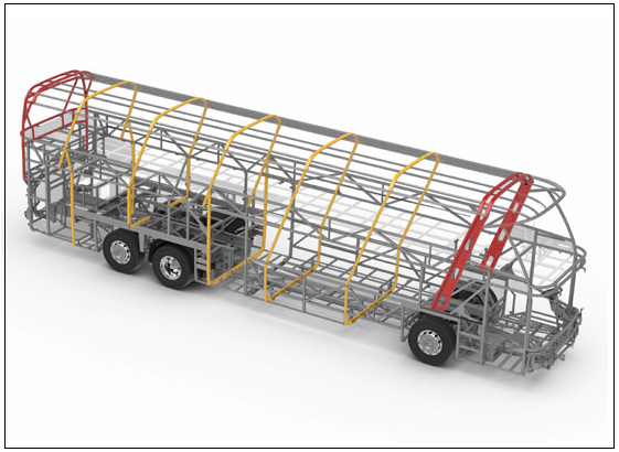 全承載骨架結(jié)構(gòu)
