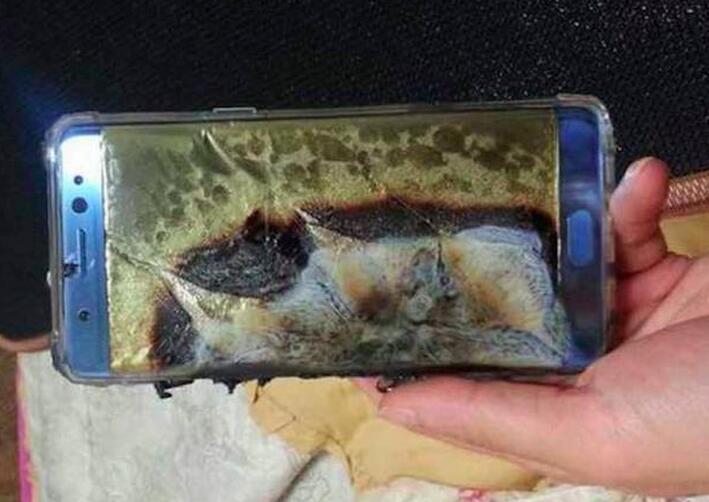 Note7爆炸風波再添漣漪 美國男子因燒傷起訴三星