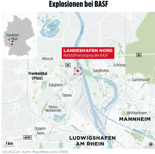 ▲爆炸現(xiàn)場照片 ▲爆炸現(xiàn)場照片