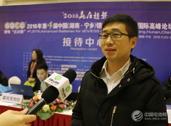 超思維電動汽車動力電池BMS事業部執行副總經理文藝接受中國電池網采訪 超思維電動汽車動力電池BMS事業部執行副總經理文藝接受中國電池網采訪