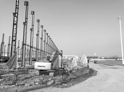 江淮新能源汽車項(xiàng)目工地